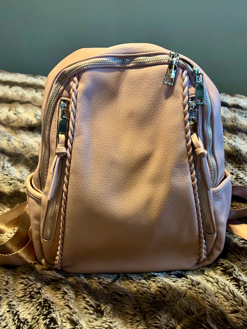 EUC Pink Slim Backpack